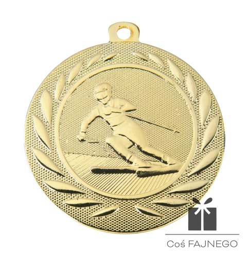 Medal / Narciarstwo / Złoty / 50 mm