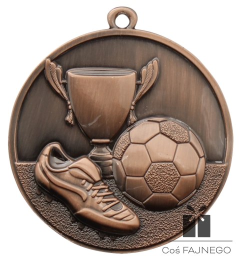 Medal / Piłka nożna / Brązowy / 50 mm