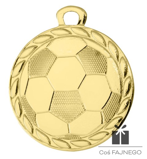 Medal / Piłka nożna / Złoty / 32 mm