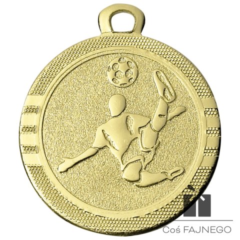 Medal / Piłka nożna / Złoty / 32 mm