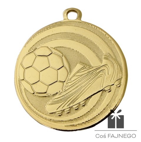 Medal / Piłka nożna / Złoty / 45 mm