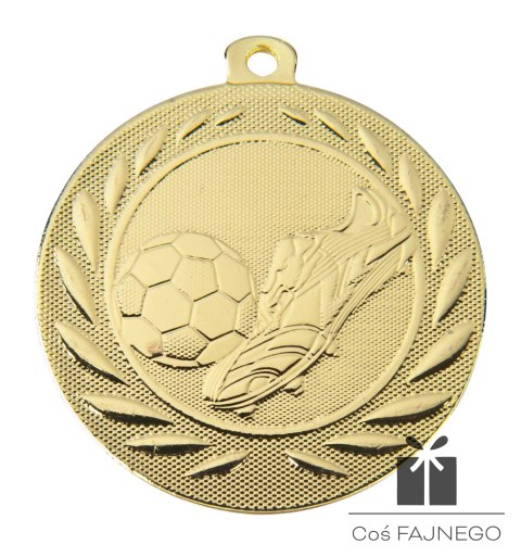 Medal / Piłka nożna / Złoty / 50 mm