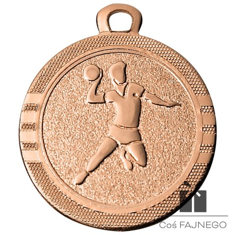 Medal / Piłka ręczna / Brązowy / 32 mm