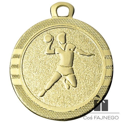 Medal / Piłka ręczna / Złoty / 32 mm