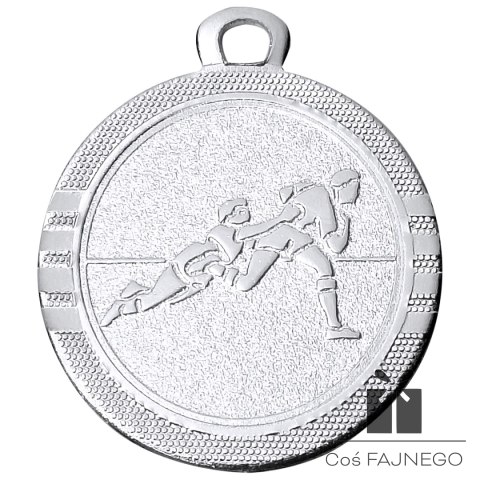 Medal / Rugby / Srebrny / 32 mm