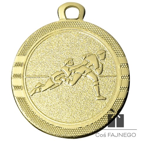 Medal / Rugby / Złoty / 32 mm