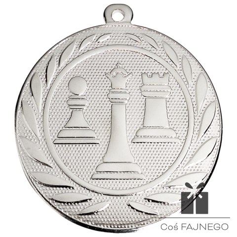 Medal / Szachy / Srebrny / 50 mm