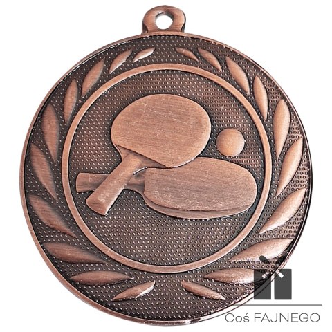 Medal / Tenis stołowy / Brązowy / 50 mm