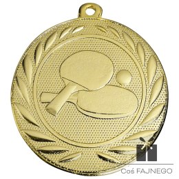 Medal / Tenis stołowy / Złoty / 50 mm