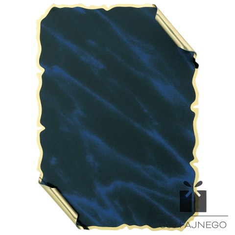 Plater / Uniwersalny / Złoty/Niebieski / 180x130 mm