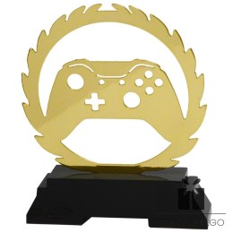 Statuetka / E-Sport i gry komputerowe / Złoty / 150x185 mm