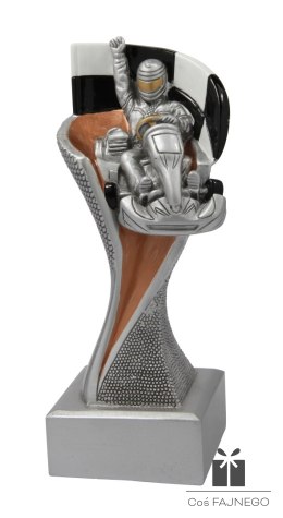Statuetka / Karting / Brązowy / 55x145 mm
