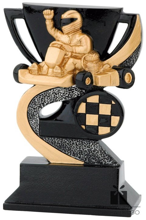 Statuetka / Karting / Brązowy / 95x140 mm