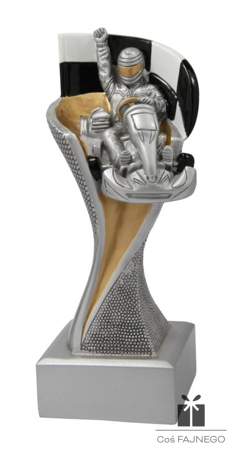 Statuetka / Karting / Złoty / 55x145 mm