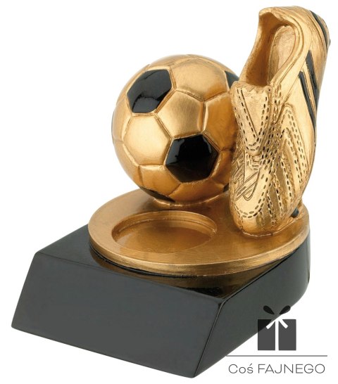 Statuetka / Piłka nożna / Złoty / 60x75 mm