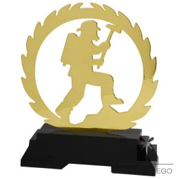 Statuetka / Strażactwo / Złoty / 150x185 mm