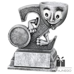 Statuetka / Uniwersalny / Antyczny Srebrny / 85x95 mm