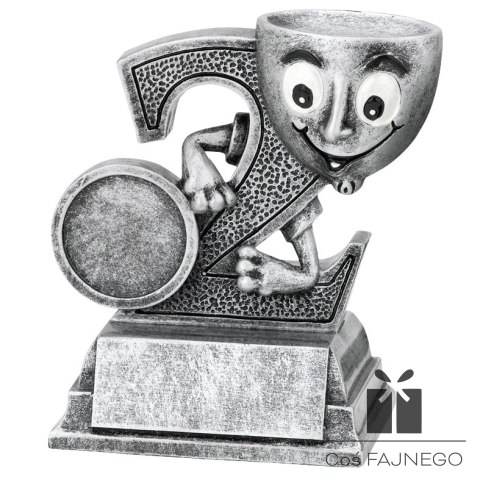 Statuetka / Uniwersalny / Antyczny Srebrny / 85x95 mm