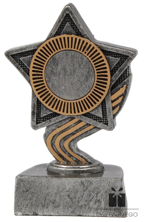 Statuetka / Uniwersalny / Srebrny/Złoty / 65x100 mm