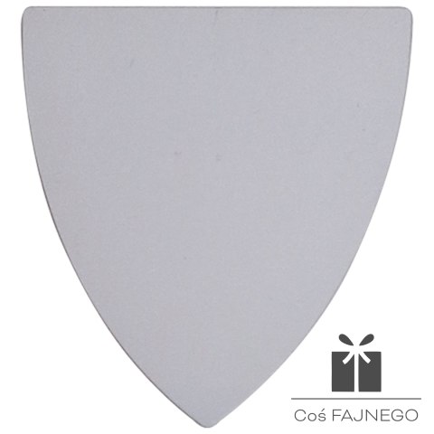 Emblemat samoprzylepny / Uniwersalny / Biały / 40x45 mm