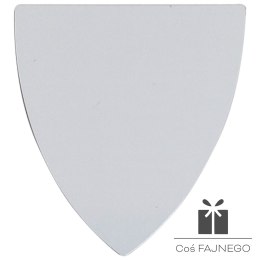Emblemat samoprzylepny / Uniwersalny / Biały / 40x45 mm