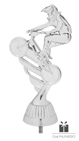 Figurka / BMX / Srebrny / 70x130 mm