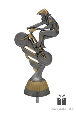 Figurka / BMX / Srebrny/Złoty / 70x130 mm