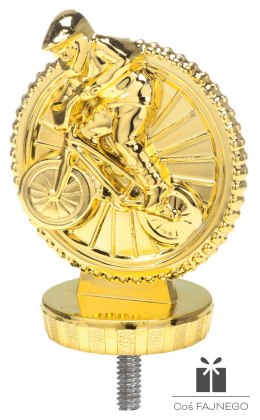Figurka / BMX / Złoty / 60x80 mm