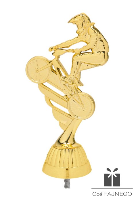 Figurka / BMX / Złoty / 70x130 mm