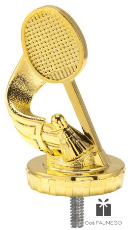 Figurka / Badminton / Złoty / 50x80 mm