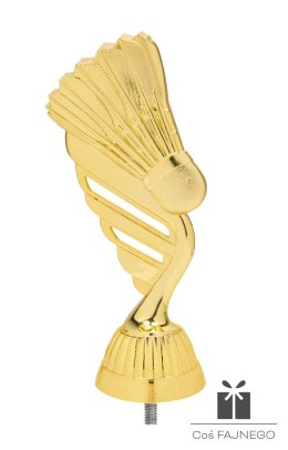 Figurka / Badminton / Złoty / 60x130 mm