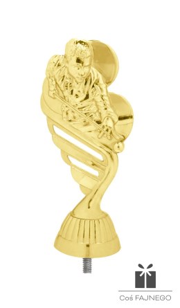 Figurka / Bilard / Złoty / 55x130 mm