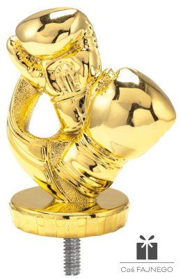 Figurka / Boks / Złoty / 60x80 mm