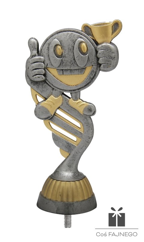 Figurka / Dziecięce / Srebrny/Złoty / 65x130 mm