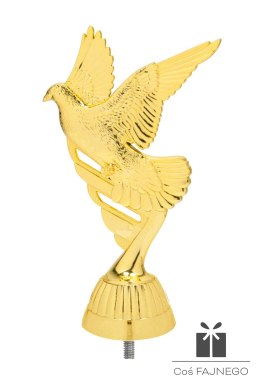 Figurka / Gołębiarstwo / Złoty / 75x130 mm