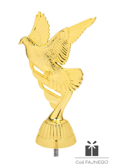 Figurka / Gołębiarstwo / Złoty / 75x130 mm