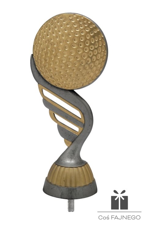 Figurka / Golf / Srebrny/Złoty / 55x130 mm