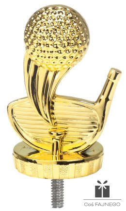 Figurka / Golf / Złoty / 55x80 mm
