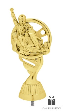 Figurka / Karting / Złoty / 60x130 mm