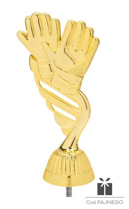 Figurka / Piłka nożna / Złoty / 65x130 mm