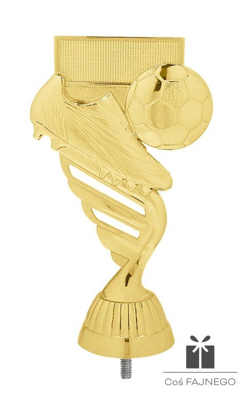 Figurka / Piłka nożna / Złoty / 75x130 mm