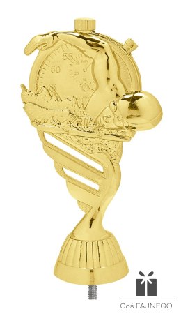 Figurka / Pływanie / Złoty / 75x130 mm