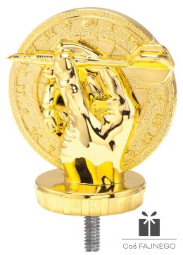 Figurka / Rzutki / Złoty / 65x75 mm