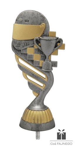 Figurka / Samochodowe / Srebrny/Złoty / 60x130 mm