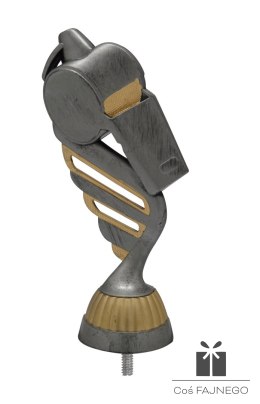 Figurka / Sędzia / Srebrny/Złoty / 65x130 mm