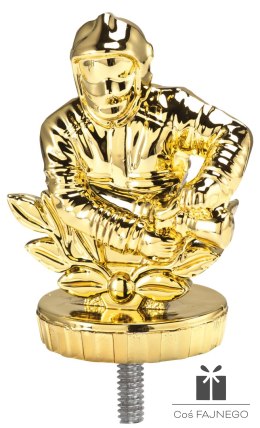 Figurka / Strażactwo / Złoty / 55x75 mm