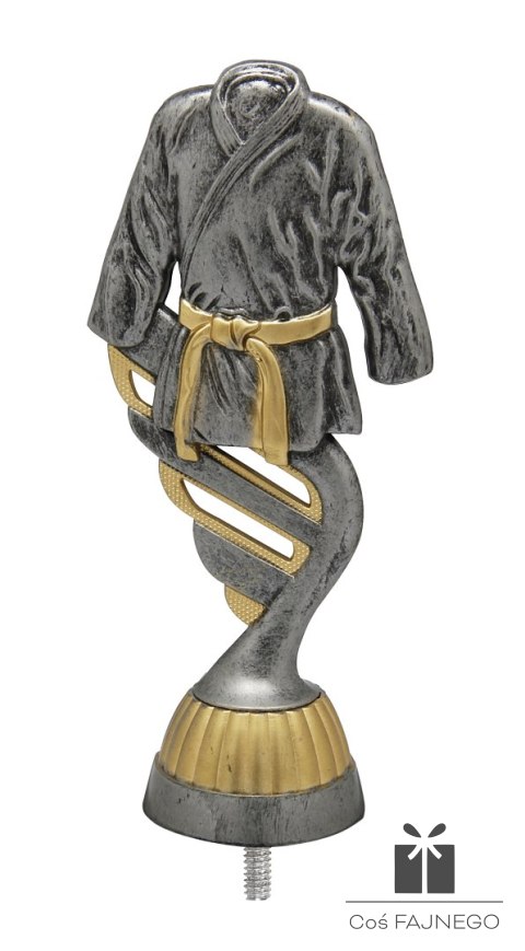 Figurka / Sztuki walki / Srebrny/Złoty / 55x130 mm