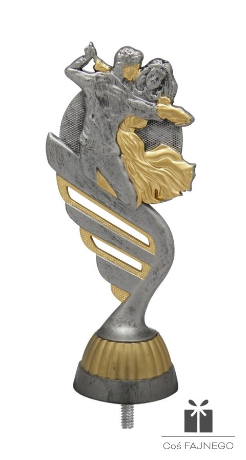 Figurka / Taniec / Srebrny/Złoty / 55x130 mm