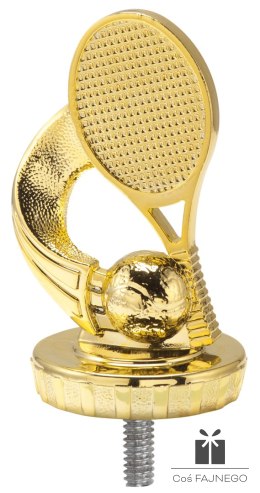 Figurka / Tenis / Złoty / 50x75 mm