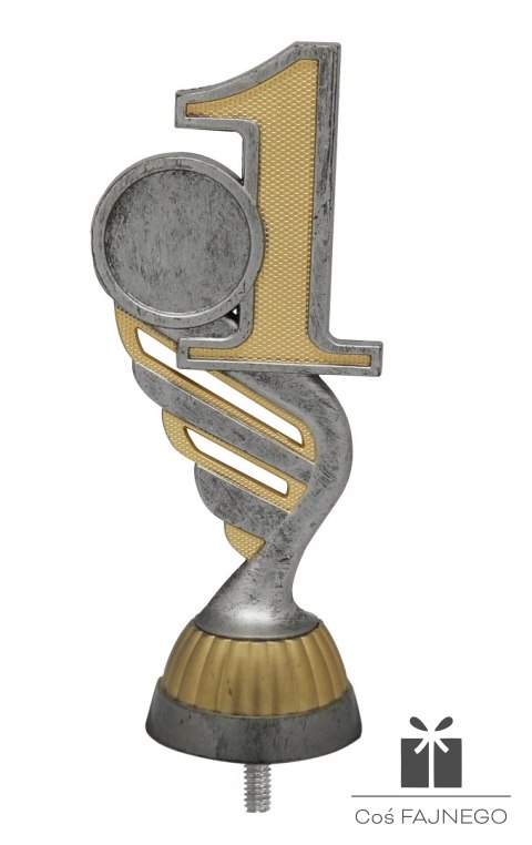 Figurka / Uniwersalny / Srebrny/Złoty / 55x130 mm